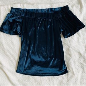 Off the shoulder shirt